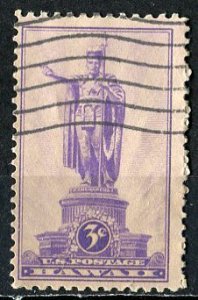 U.S.A.; 1937; Sc. # 799;  Used Single Stamp