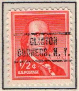 U.S. Precancel - New York, Clinton Corners