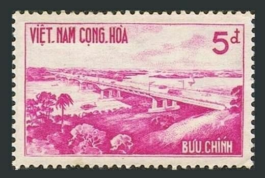 Viet Nam South 169,MNH.Michel 246. Saigon-Bien Hoa Highway Bridge,1961.