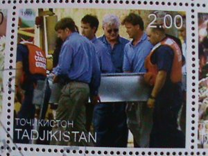 TAJIKISTAN-1999-JOHN F. KENNEDY TRAGEDY-JULY 16TH 1999-CTO-S/S VERY FINE