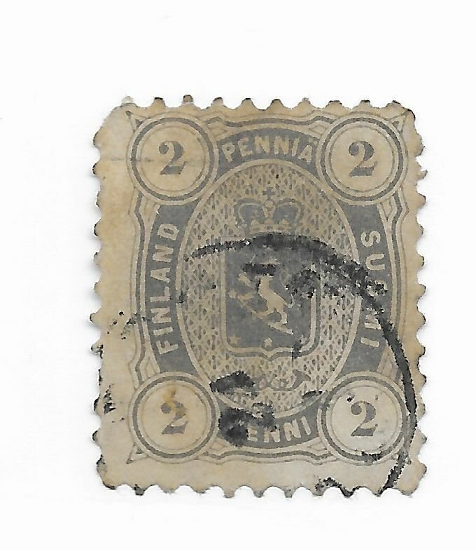 Finland #17 Perfs - Used - Stamp CAT VALUE $57.50