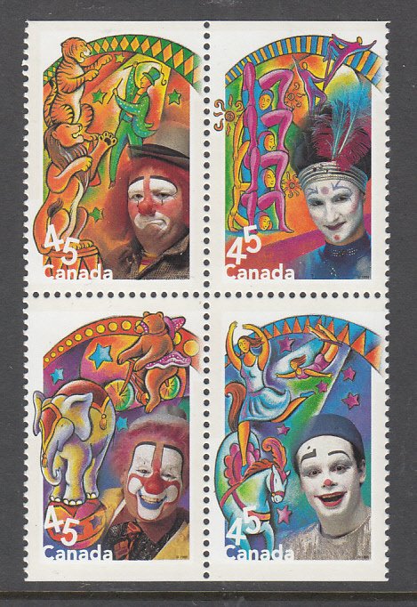 Canada 1757-1760 Circus MNH VF