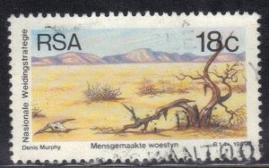 SOUTH AFRICA SC #766 **USED** 18c 1989  SEE SCAN