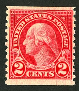 U.S. #599 MINT OG NH