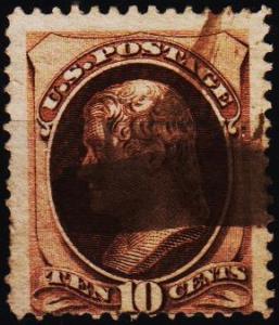 USA.1870 10c S.G.210 Fine Used
