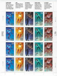 4 MNH SHEETS 2807-11, 2816, 2818 & 2819-28 - PLEASE SEE SCANS BCV $103.25 - G63