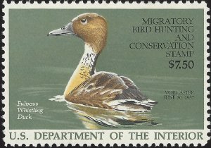 US Scott #RW53 MNH OG XF 1986 US Federal Duck Stamp