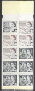 Canada # 544s 50c Booklet.  TAGGED   Mail  Truck 1921 (1) Mint NH