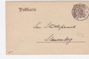 Germany Wurttemburg Biberach 1910 postal stationary stamps card R21232