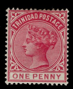 TRINIDAD QV SG107, 1d carmine, M MINT. Cat £25.