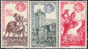 Spain #1239-1243  MNH