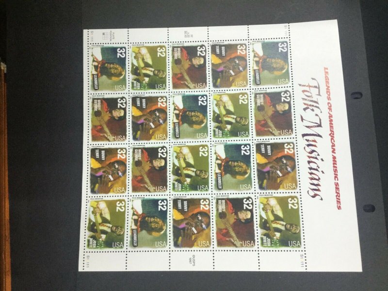 MOMEN: US STAMPS # 32c SHEET MINT OG NH LOT #39881