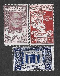 Italy 140-142 Mint!