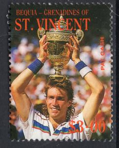 St Vincent Grenadines Bequia 267 Tennis MNH VF