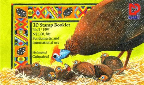 Namibia - 1997 Guineafowl Booklet (Corrected) MNH** SG SB7