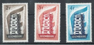 Luxembourg 1956 Europa set very fine mint sg609-11 cat £650