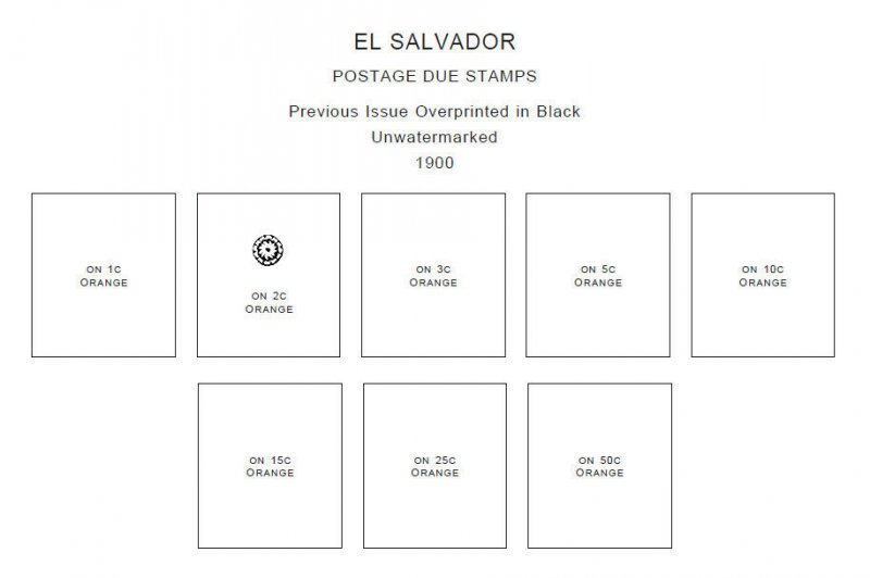  PRINTED EL SALVADOR [CLASS.] 1867-1940 STAMP ALBUM PAGES (87 pages)