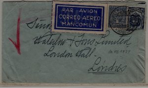 Colombia airmail cover Scadta 10.8.31 signed Spalink