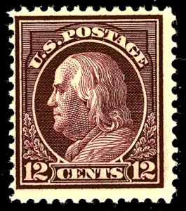 U.S. #417 MINT OG LH