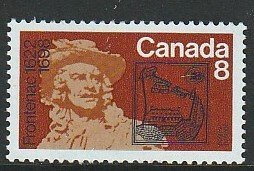 1972 Canada - Sc 561i - MNH VF - 1 single - Frontenac - Florescent