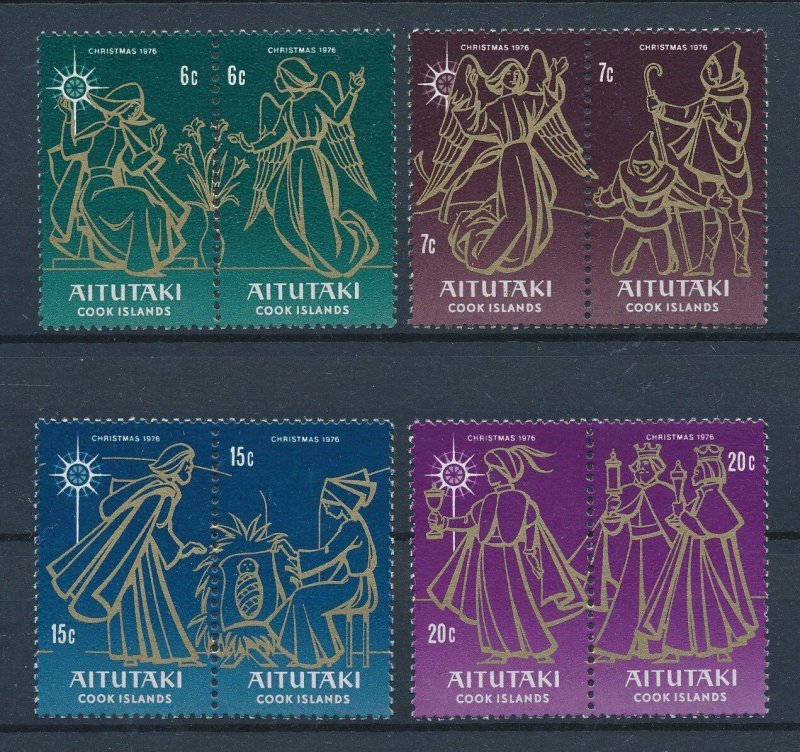 [116504] Aitutaki 1976 Christmas  MNH