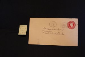 Scott US U431e cover El Paso TX to Kodiak AK 3/10/31 (#482)
