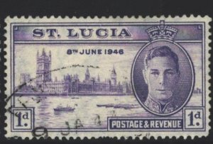 St Lucia Sc#127 Used