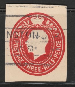 NEW ZEALAND Postal Stationery Cut Out A17P18F21256-