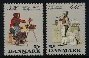 Denmark 868-9 MNH Nordic Cooperation, Costumes
