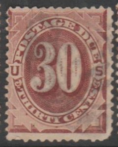 U.S. Scott #J20 Postage Due Stamp - Used Single - IND