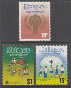 Malaysia 185-187 MNH VF