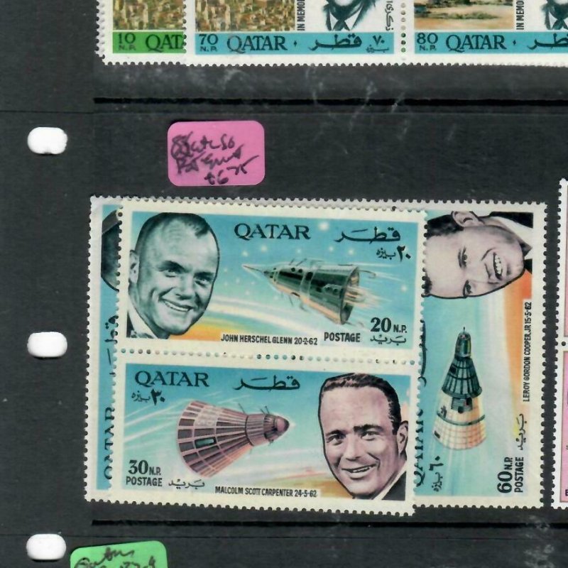 QATAR (PP0209B)   KENNDY  SG 118A-121A    MNH