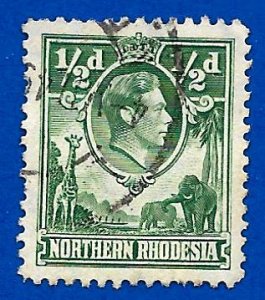 Northern Rhodesia 1938 - U - Scott #25 *