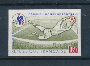 [112805] France 1982 World Cup football soccer Spain Imperforated MNH