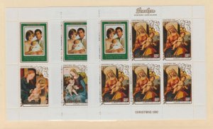 Penrhyn Island Scott #205-206-207 Stamps - Mint NH Souvenir Sheet