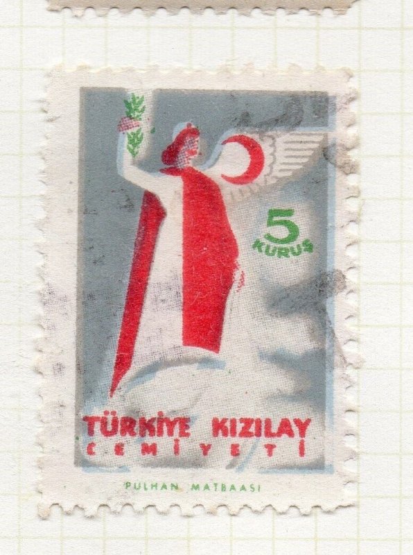 Turkey Crescent 1957 Issue Fine Used 5K. NW-271217