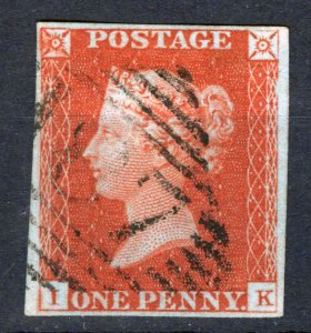1841 Queen Victoria reddish brown, one penny