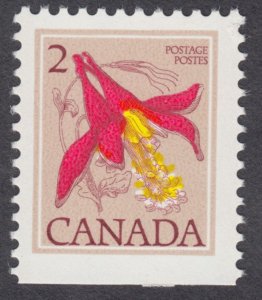 Canada - #782b Flowers - Western Columbine, Booklet Stamp - MNH