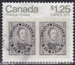 Canada 756i Jacque Cartier CAPEX '78 $1.25 1978