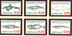 GREENLAND 303-8 MNH CV $13.00 BIN $7.25