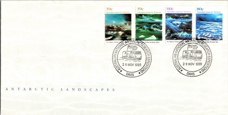 Australian Antarctic Territory, Worldwide First Day Cover, Polar