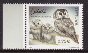 Lithuania, Fauna, Birds MNH / 2020