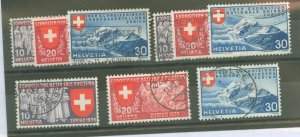 Switzerland #247-255  Single (Complete Set)