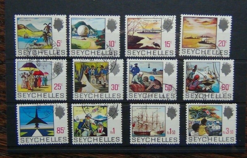 Seychelles 1969 - 1975 values to 3.50r Used