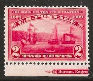 United States #372 Imprint OGNH - Very Pretty Stamp