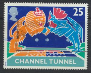 Great Britain SG 1820  Used  - Channel Tunnel 