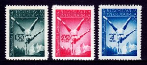 Yugoslavia - Scott #B142-B144 - MH - See description - SCV $6.00