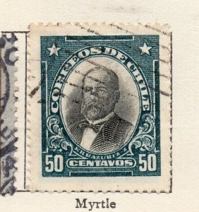 Chile 1911 Early Issue Fine Used 50c. NW-255679