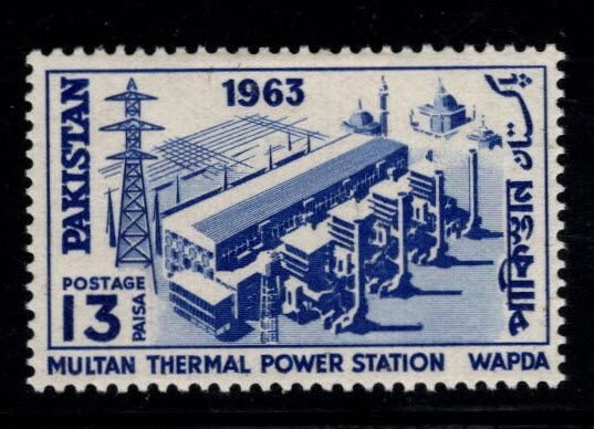 Pakistan Scott 187 MH*  Multan Thermal Power station stamp