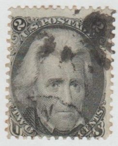 U.S. Scott #73 Jackson Stamp - Used Single